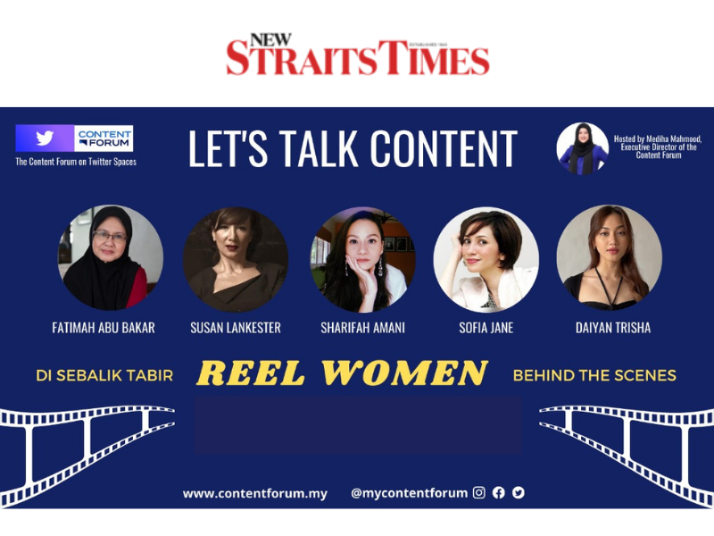NST - Actresses highlight need to address online abuse and gender-based violence in Content Forum